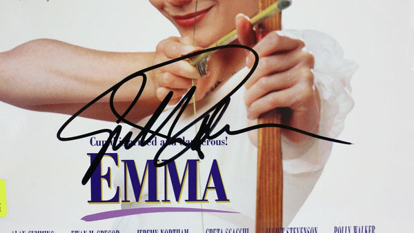 Gwyneth Paltrow Signed Framed 1996 Emma Laserdisc Display