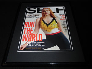 Sophie Turner Framed 11x14 ORIGINAL 2015 Self Magazine Cover X Men 