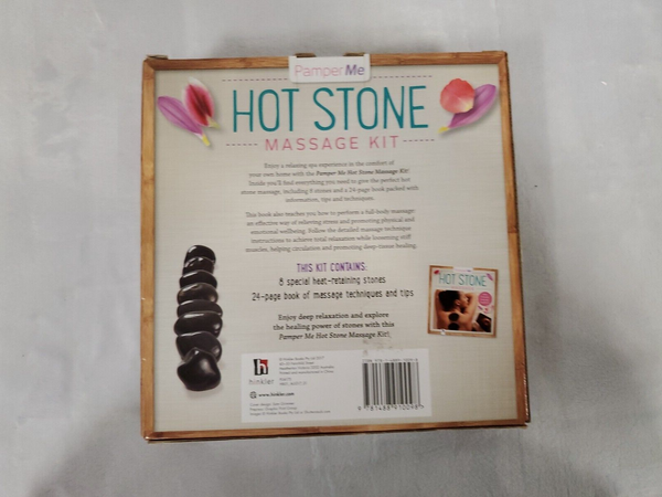 Pamper Me Hot Stone Massage KIt w/ 8 stones