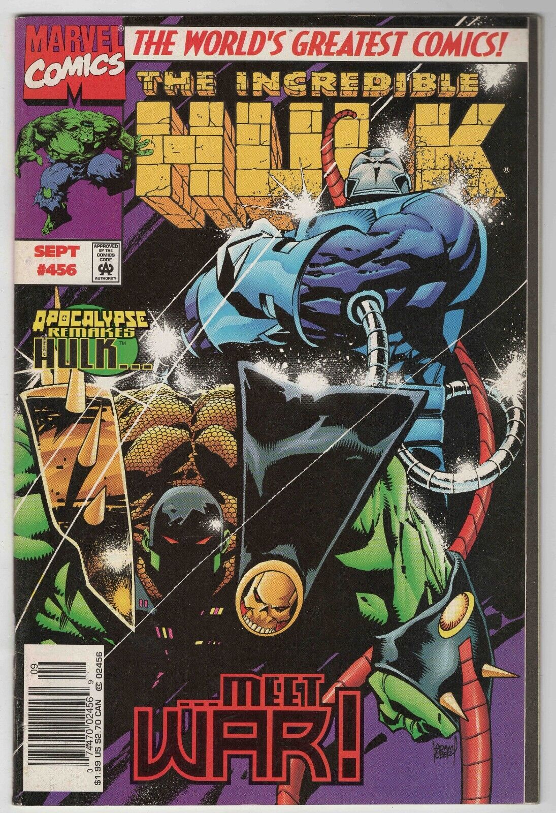 Incredible Hulk #456 VINTAGE 1997 Marvel Comics