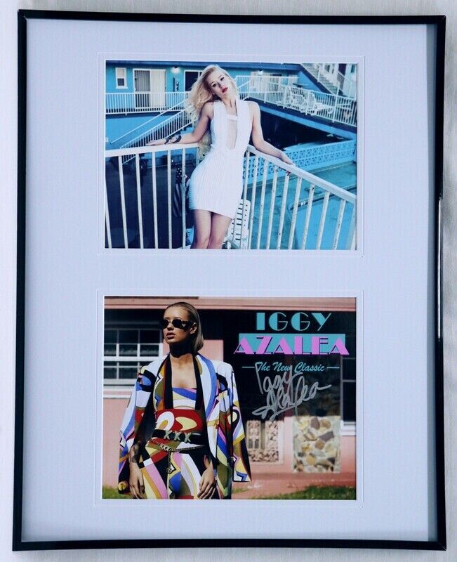 Iggy Azalea Signed Framed 16x20 Photo Set I'm So Fancy New Classic