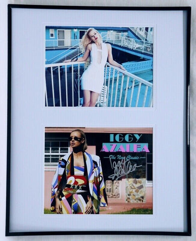 Iggy Azalea Signed Framed 16x20 Photo Set I'm So Fancy New Classic