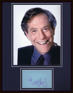 George Segal Signed Framed 11x14 Photo Display Just Shoot Me