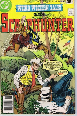 Weird Western Tales #46 ORIGINAL Vintage 1978 DC Comics Scalphunter