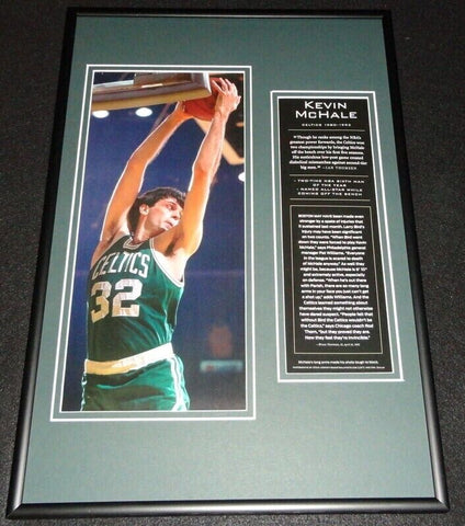 Kevin McHale Boston Celtics Framed 12x18 Photo Display