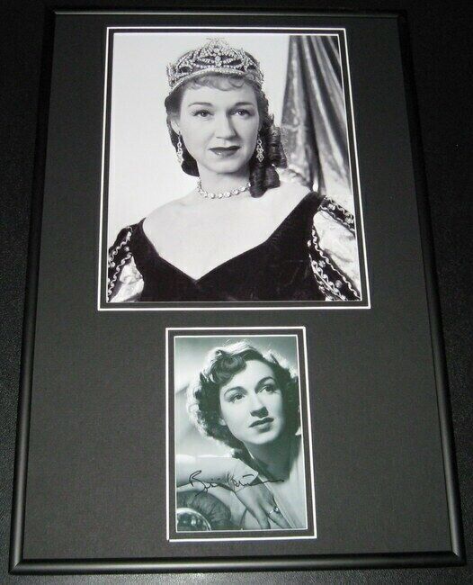 Rise Stevens Signed Framed 12x18 Photo Set 