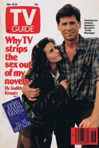 ORIGINAL Vintage Nov 18 1989 TV Guide Magazine Courteney Cox Barry Bostwick