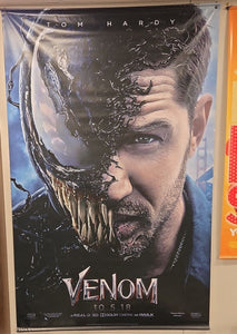 Venom Original Theatrical Vinyl Banner Poster 60x96" Tom Hardy Marvel