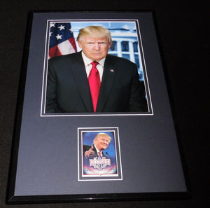 Donald Trump 11x17 Framed ORIGINAL Decision 2016 Card & Photo Set