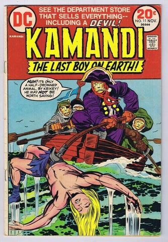 Kamandi Last Boy on Earth #11 ORIGINAL Vintage 1973 DC Comics 