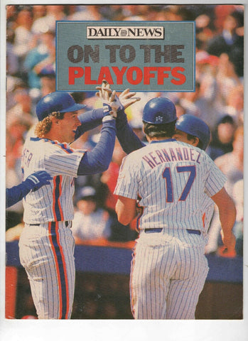 VINTAGE 1985 New York Daily News Mets on to the Playoffs Magazine