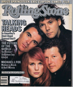 VINTAGE Jan 15 1987 Rolling Stone Magazine #491 Talking Heads Michael J Fox