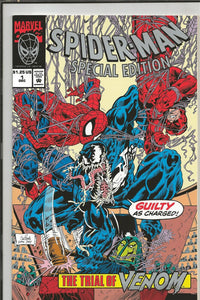 Spider-Man Special Edition #1 Trial Of Venom UNICEF Edition 1992 Marvel Comics 