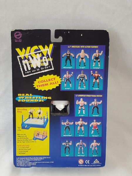 VINTAGE SEALED 1998 Toymakers WCW NWO Curt Hennig Atomic Elbow Action Figure