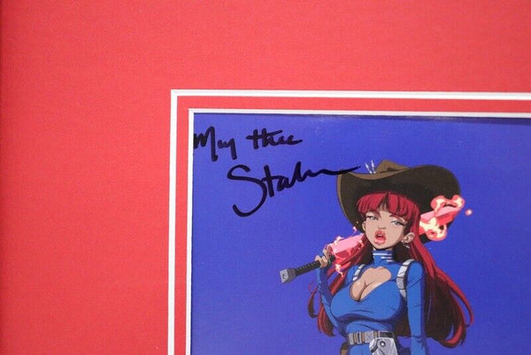 Megan Thee Stallion Signed Framed 16x20 CD + Time Cover Display JSA