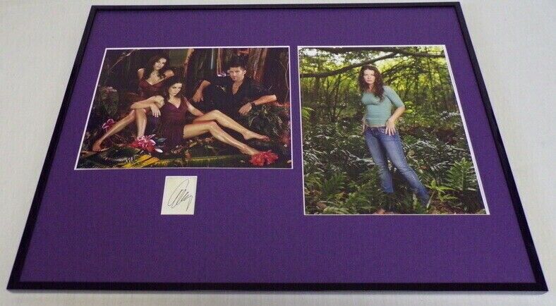 Evangeline Lilly Signed Framed 16x20 Lost Photo Display PREMIERE 