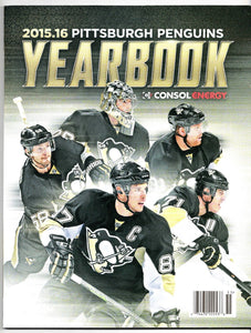 2015-16 Pittsburgh Penguins Yearbook Stanley Cup Season Sidney Crosby Malkin