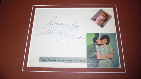 Shirley Jones Signed Framed 11x17 Photo Display Vintage Signature