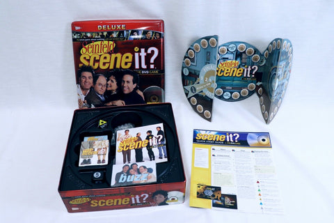 ORIGINAL Vintage 2009 Mattel Scene It Seinfeld DVD Board Game