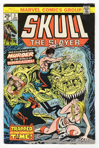 Skull the Slayer #3 VINTAGE 1976 Marvel Comics GGA