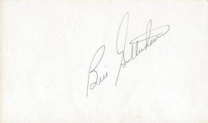 Bill Gullickson Signed 3x5 Index Card JSA Expos Yankees