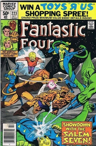 Fantastic Four #223 ORIGINAL Vintage 1980 Marvel Comics 