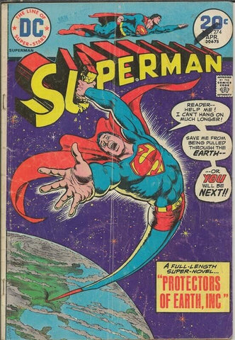 Superman #274 ORIGINAL Vintage 1974 DC Comics 