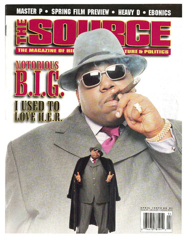 VINTAGE Apr 1997 The Source Magazine #91 Notorious BIG Master P Heavy D