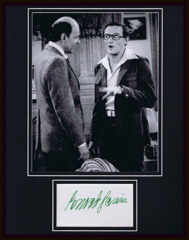 Conrad Janis Signed Framed 11x14 Photo Display Mork and Mindy