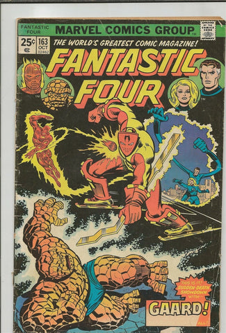 Fantastic Four #163 ORIGINAL Vintage 1975 Marvel Comics 