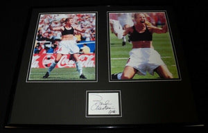 Brandi Chastain Signed Framed 16x20 Photo Display 1999 World Cup Goal USA Inscr