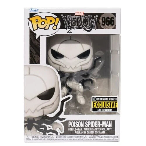 NEW SEALED Funko Pop Figure Marvel Venom Poison Spider-Man EE Exclusive