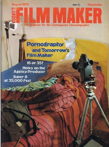 ORIGINAL Vintage August 1973 Today's Filmmaker Magazine