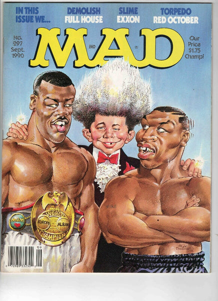 VINTAGE 1990 Mad Magazine #297 Mike Tyson Full House