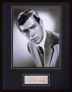 Johnnie Ray Signed Framed 11x14 Photo Display JSA