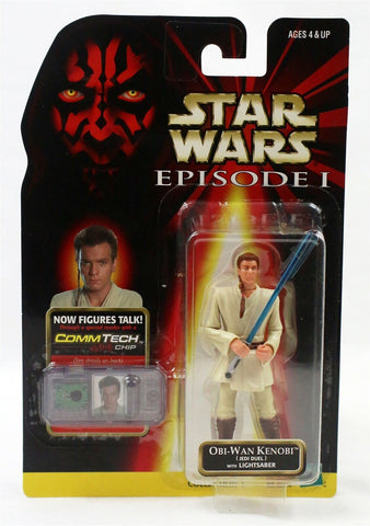 VINTAGE SEALED 1998 Star Wars Episode I Obi Wan Kenobi Action Figure