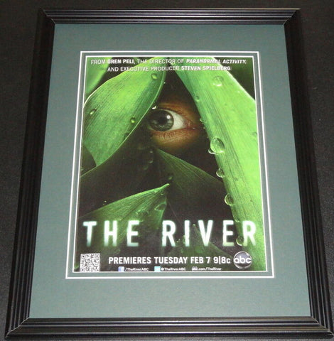 The River 2012 Framed 11x14 ORIGINAL Vintage Advertisement Steven Spielberg