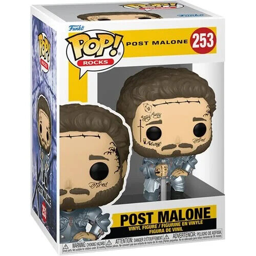 NEW SEALED 2022 Funko Pop Figure Post Malone Knight