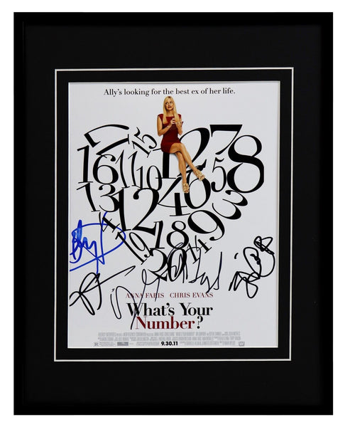 What's Your Number Cast Signed Framed 11x14 Photo Display AW Tika Sumpter + 4