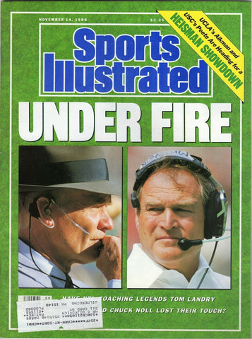  VINTAGE Nov 14 1988 Sports Illustrated Magazine Chuck Noll Tom Landry