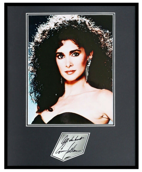 Connie Sellecca Signed Framed 16x20 Photo Display Hotel