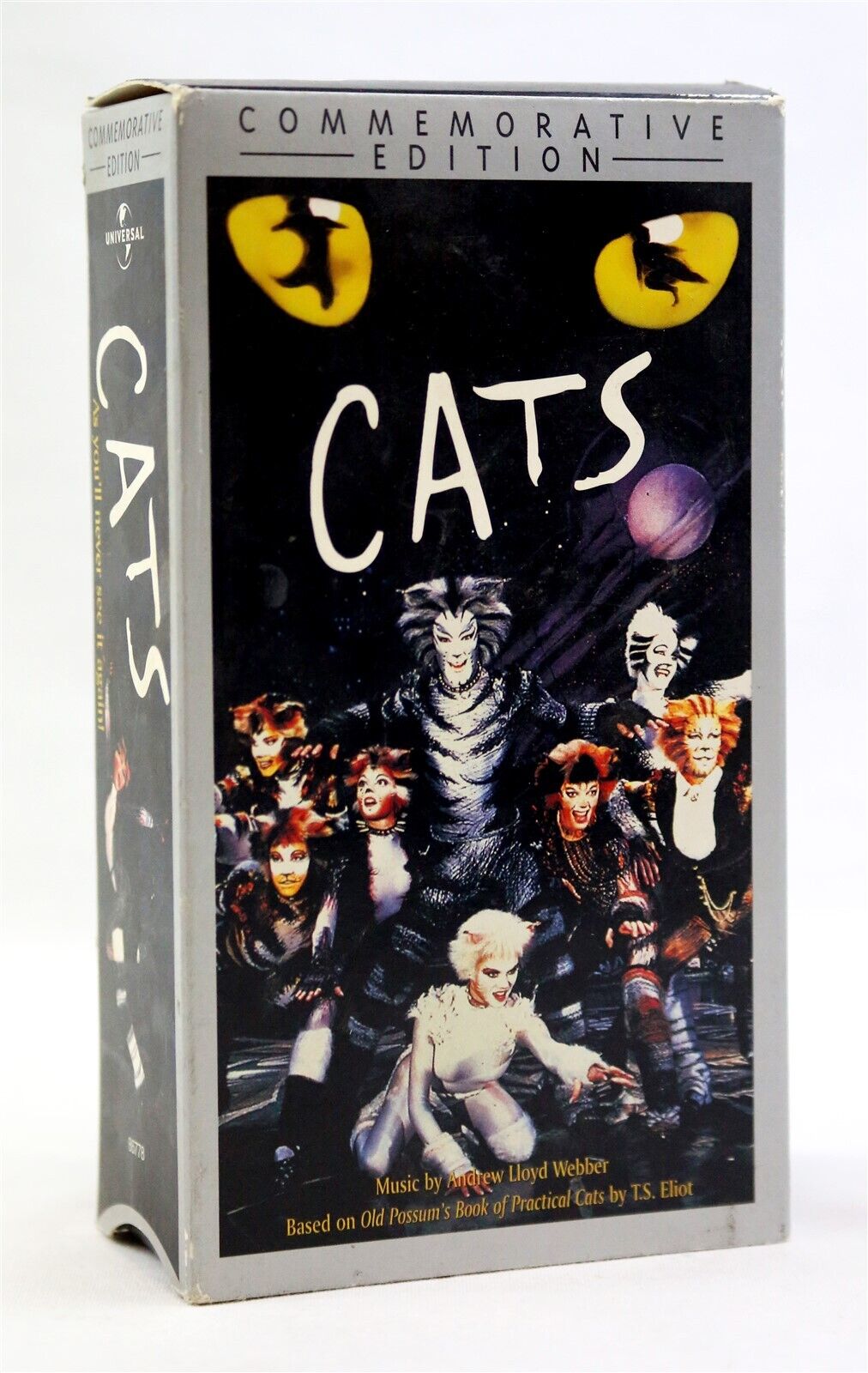 Cats VINTAGE VHS Cassette Andrew Lloyd Webber Elaine Paige