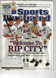 July 17 2006 Sports Illustrated Magazine NY Mets Beltran Wright Loduca Delgado