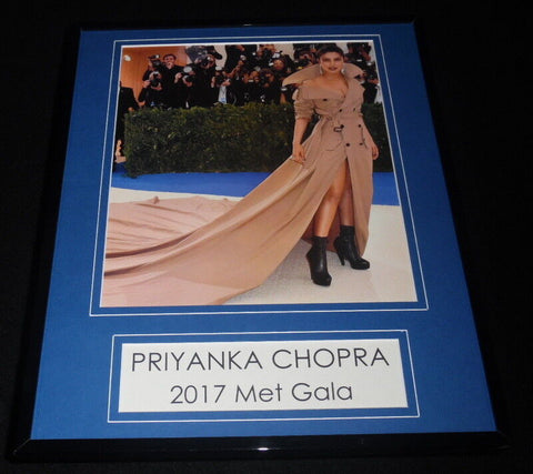 Priyanka Chopra 2017 Met Gala Framed 11x14 Photo Display 