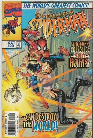 Sensational Spider-Man #20 ORIGINAL Vintage 1997 Marvel Comics 