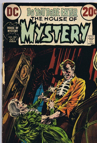 House of Mystery #207 ORIGINAL Vintage 1972 DC Comics Bernie Wrightson