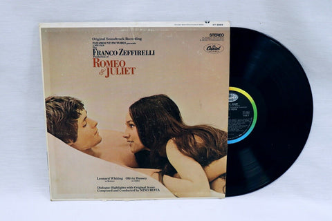 VINTAGE Romeo and Juliet Soundtrack Vinyl LP Record Album Nino Rota Zeffirelli