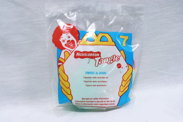 VINTAGE SEALED 1996 McDonald's Nickelodeon Tangle Twist a Zoid Figure