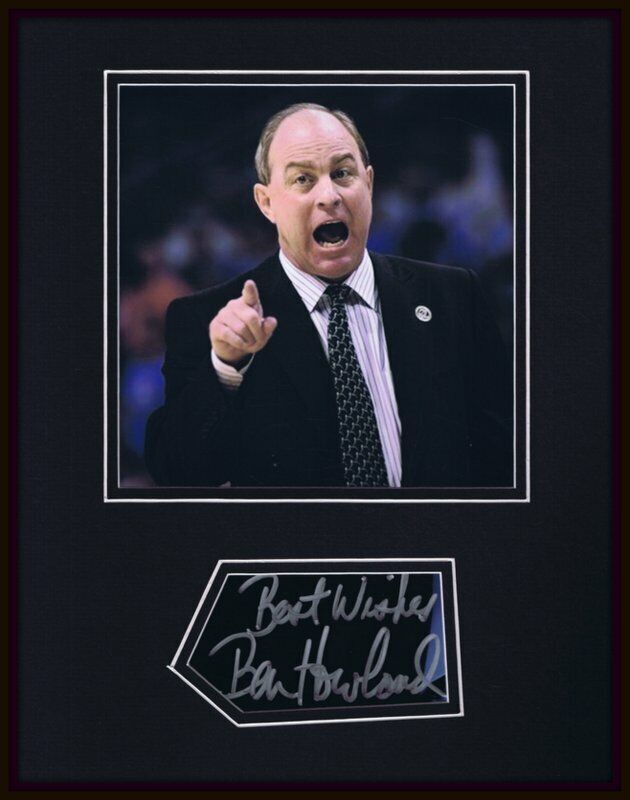 Ben Howland Signed Framed 11x14 Photo Display UCLA Pitt