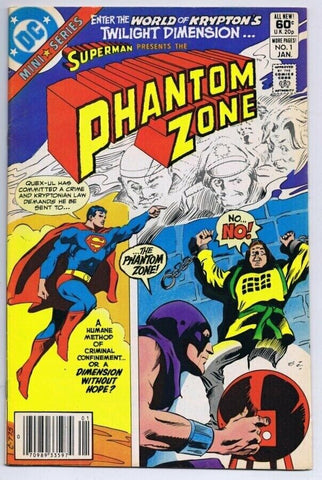 Superman Phantom Zone #1 ORIGINAL Vintage 1982 DC Comics  